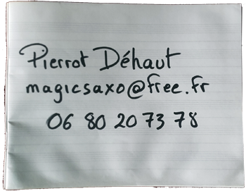 Contact Pierrot Déhaut